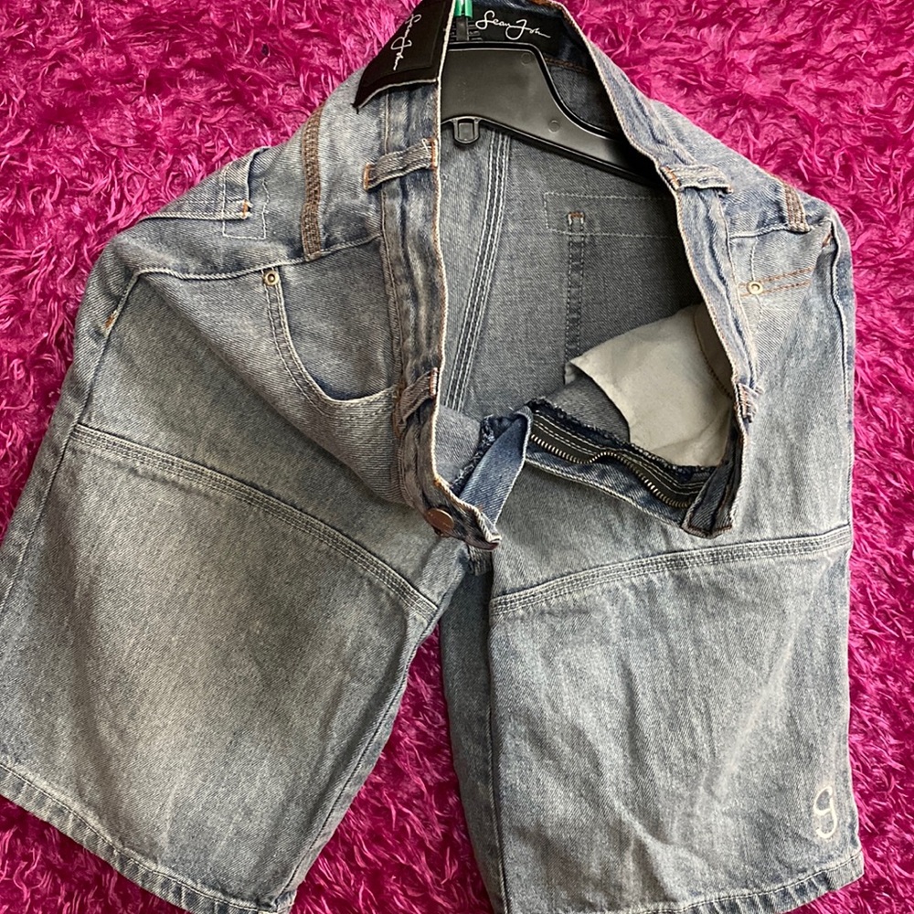 Sean John, vintage jean shorts